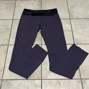 Lululemon Dark Purple Patterned Leggings
